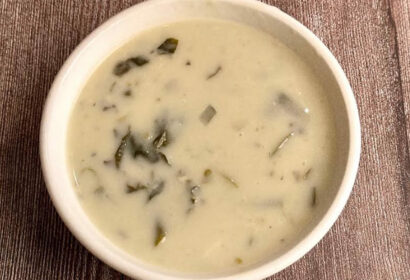 Cream of Mushroom w/Spinach ****